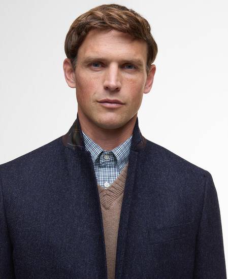 Godfrey Moons Shetland Blazer Navy