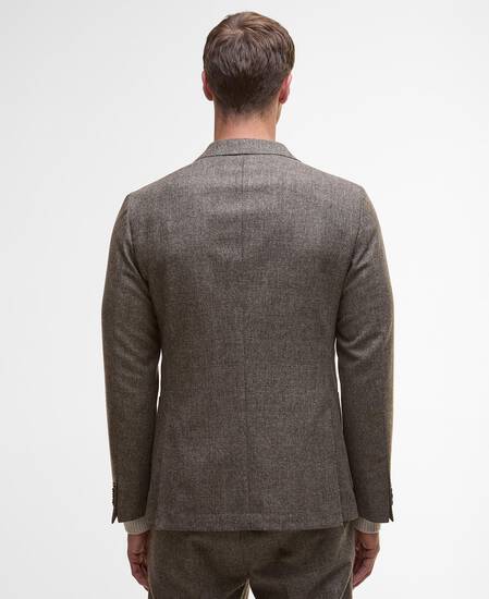 Kensington Check Blazer Brown