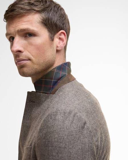 Kensington Check Blazer Brown
