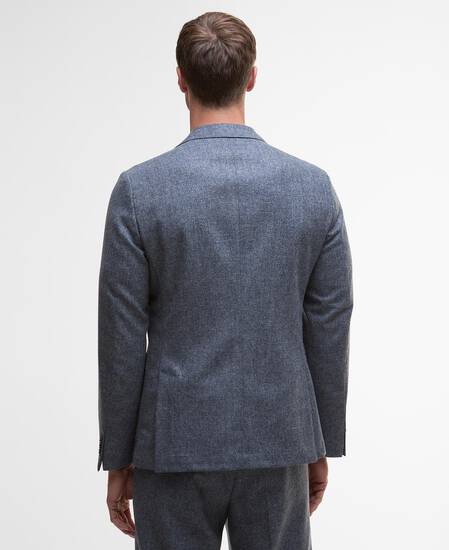 Kensington Check Blazer Navy