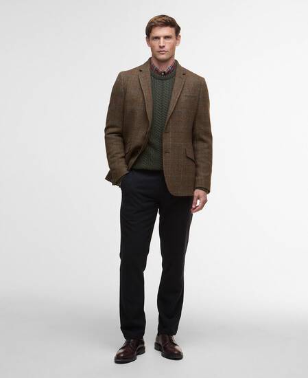 Sullivan Check Blazer Brown