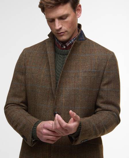 Sullivan Check Blazer Brown