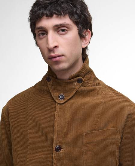 Elmbank Oversized Cord Blazer Beige