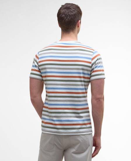 Rokeby Striped T-Shirt Whisper White