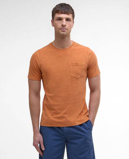 Pigment-Dyed Pocket T-Shirt Sunset Haze