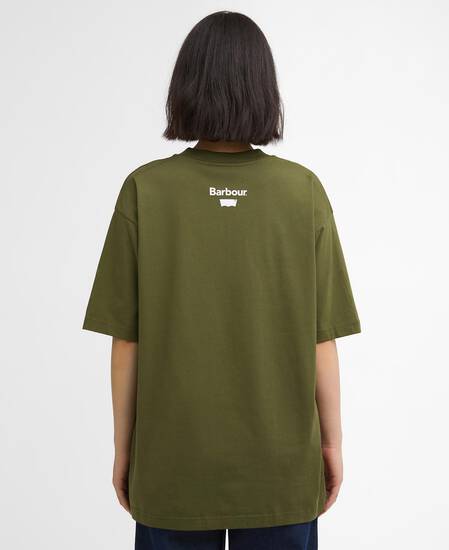 Barbour x Levi's Graphic T-Shirt Canvas Olive