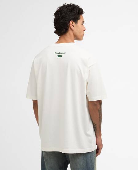 Barbour x Levi's Graphic T-Shirt Whisper White