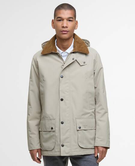 Winter Ashby Waterproof Jacket Washed Stone