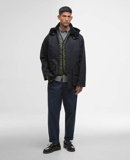 Modern Beaufort Waterproof Jacket Navy