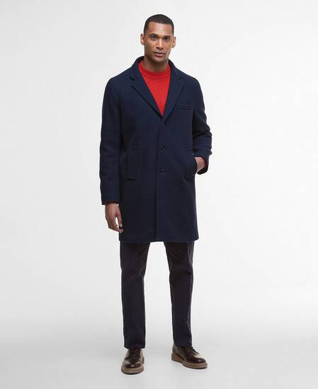Kirkbridge Wool Coat Navy/Classic