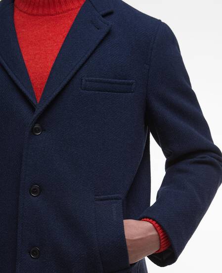 Kirkbridge Wool Coat Navy/Classic