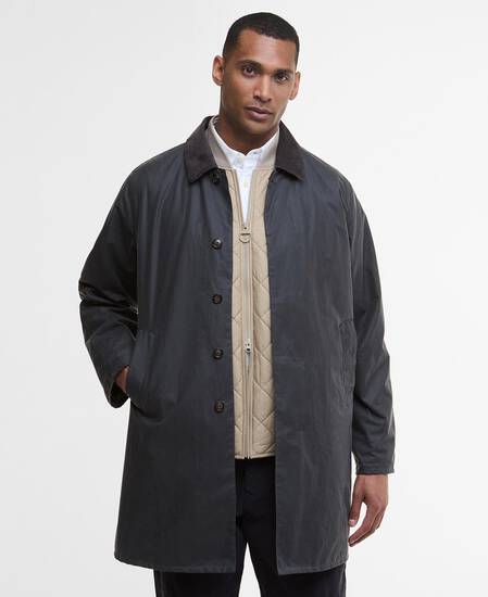 Lorden Waxed Mac Grey