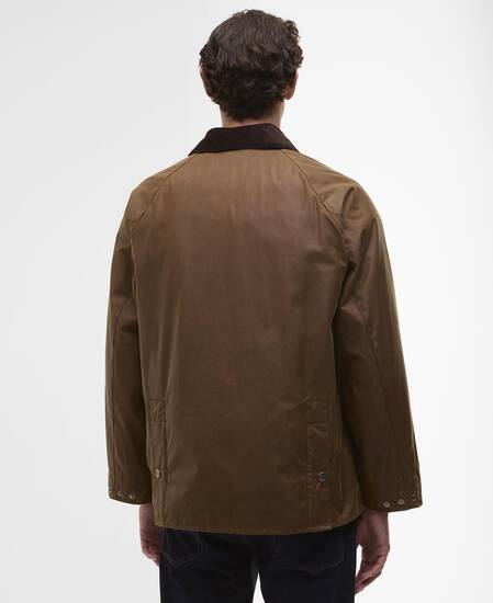Paul Smith loves Barbour Oversized Bedale Waxed Jacket Tan