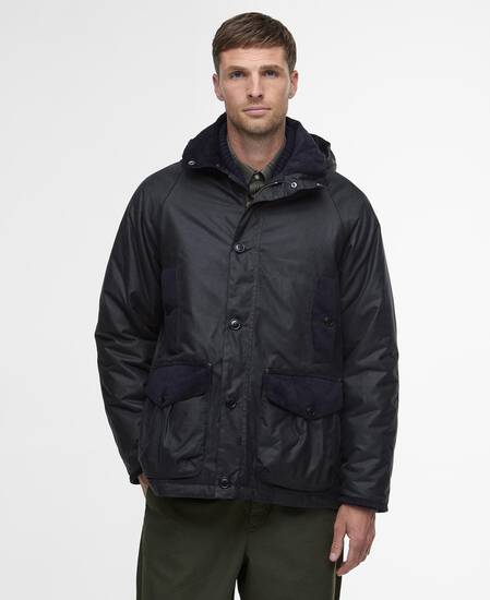 Modern Heritage Beaufort Wax Jacket Navy