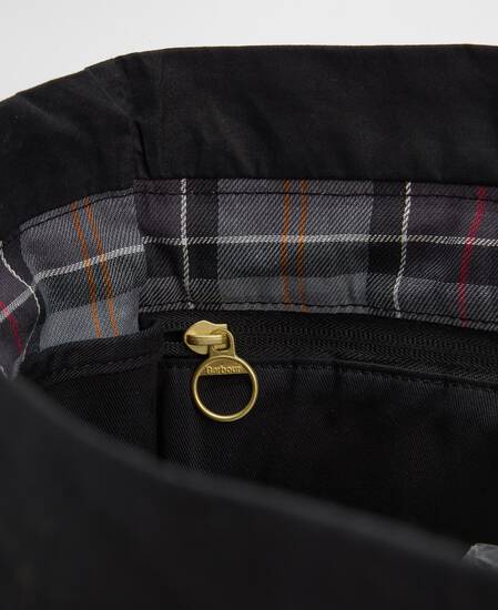 Transport Carry-All Tote Bag Black/Modern Tartan