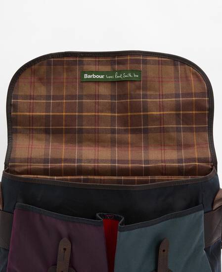 Paul Smith loves Barbour Wax Tarras Bag Night Sky